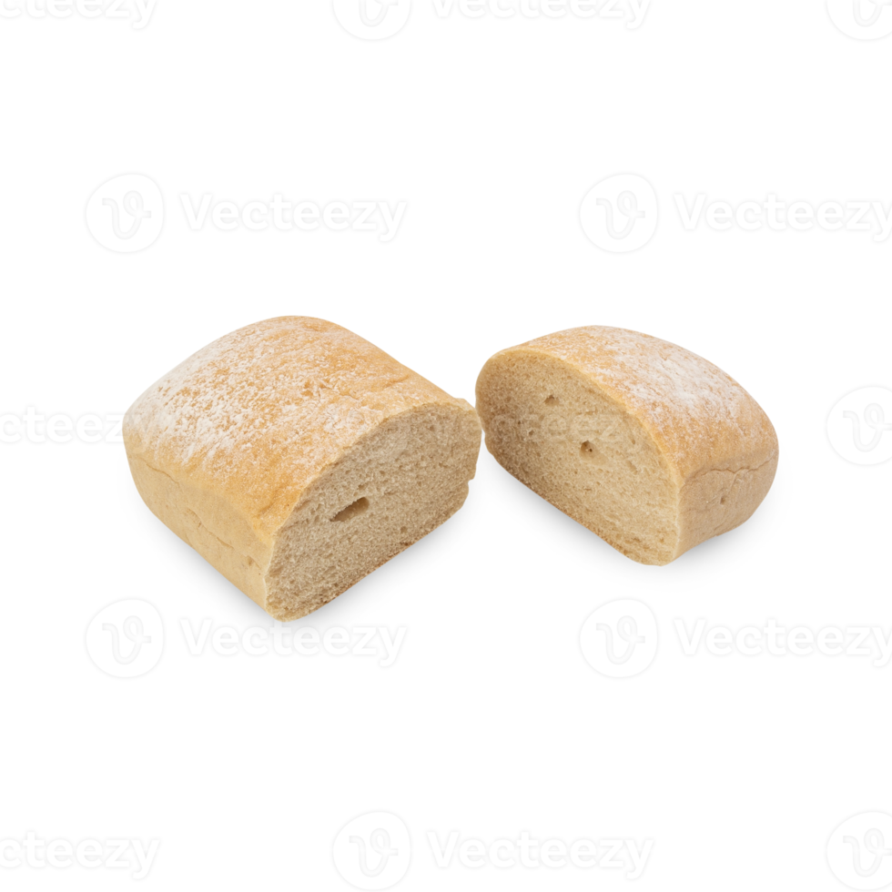 ritaglio di pane ciabatta, file png