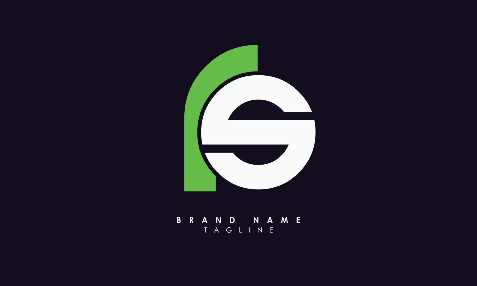 Alphabet letters Initials monogram logo FS, SF, F and S 9885427 Vector