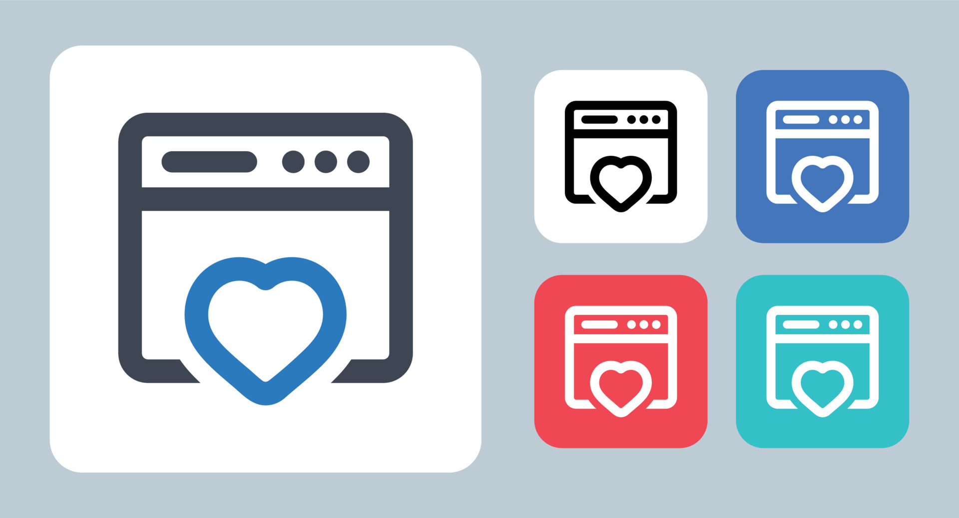 Bookmark page icon vector illustration . Bookmark, page