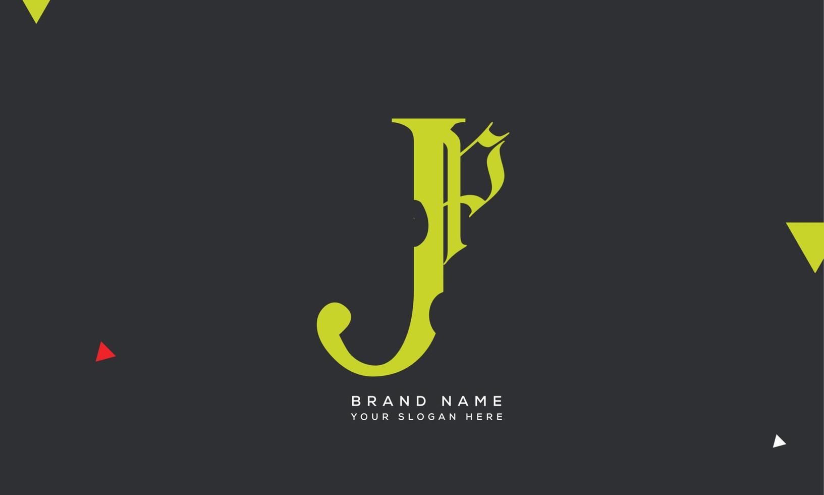 Alphabet letters Initials monogram logo JP, PJ, J and P 9885708 Vector ...