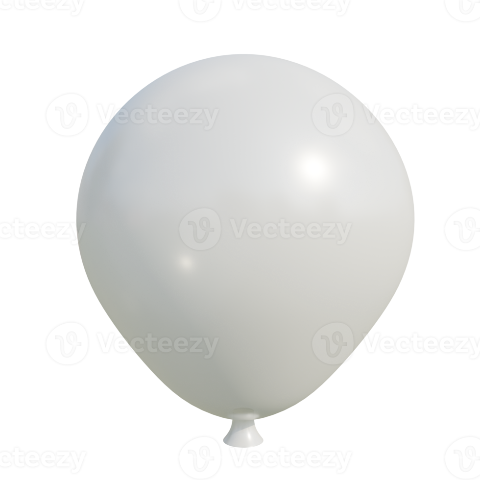 3d illustration of balloons for independence png