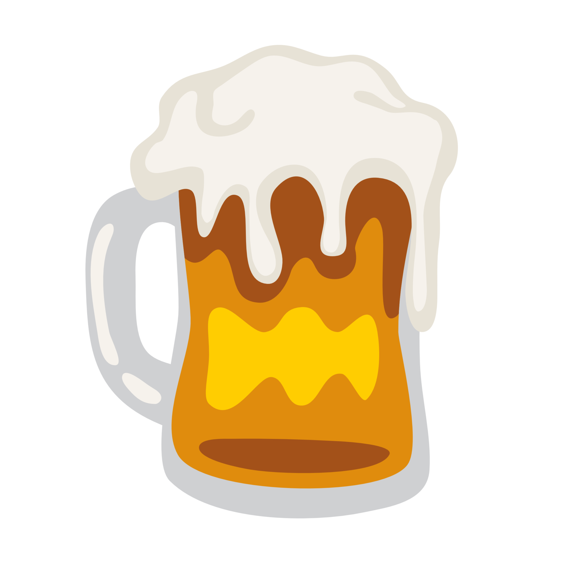 Free cute cartoon beer mug PNG file 9886738 PNG with Transparent Background