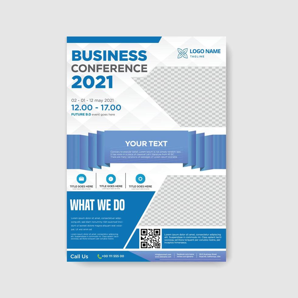 Flyer modern design template, leaflet pamphlet brochure cover design vector illustration template, perfect for creative all professional business