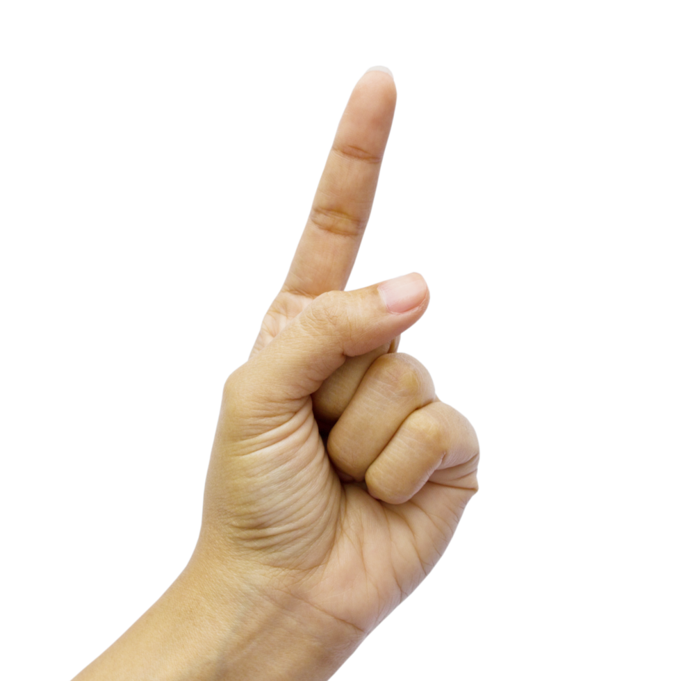 Gesturing hand Up png