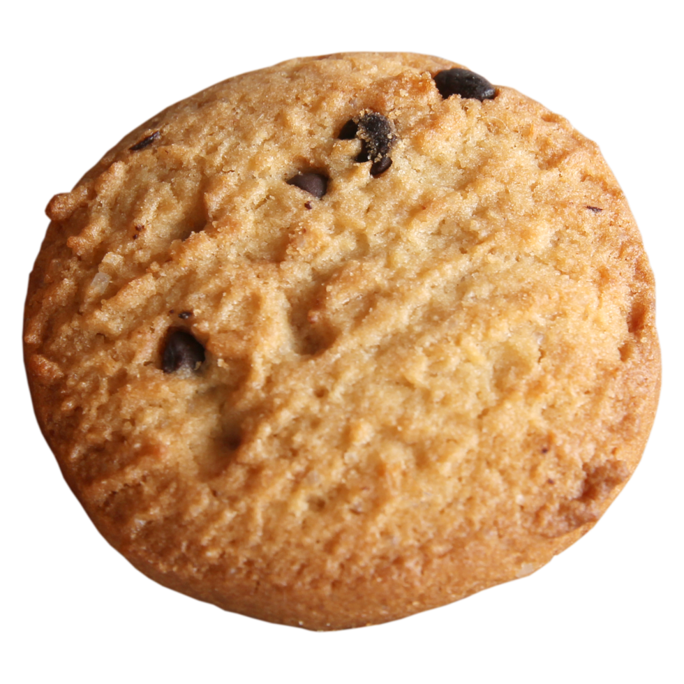 choklad chip cookie png