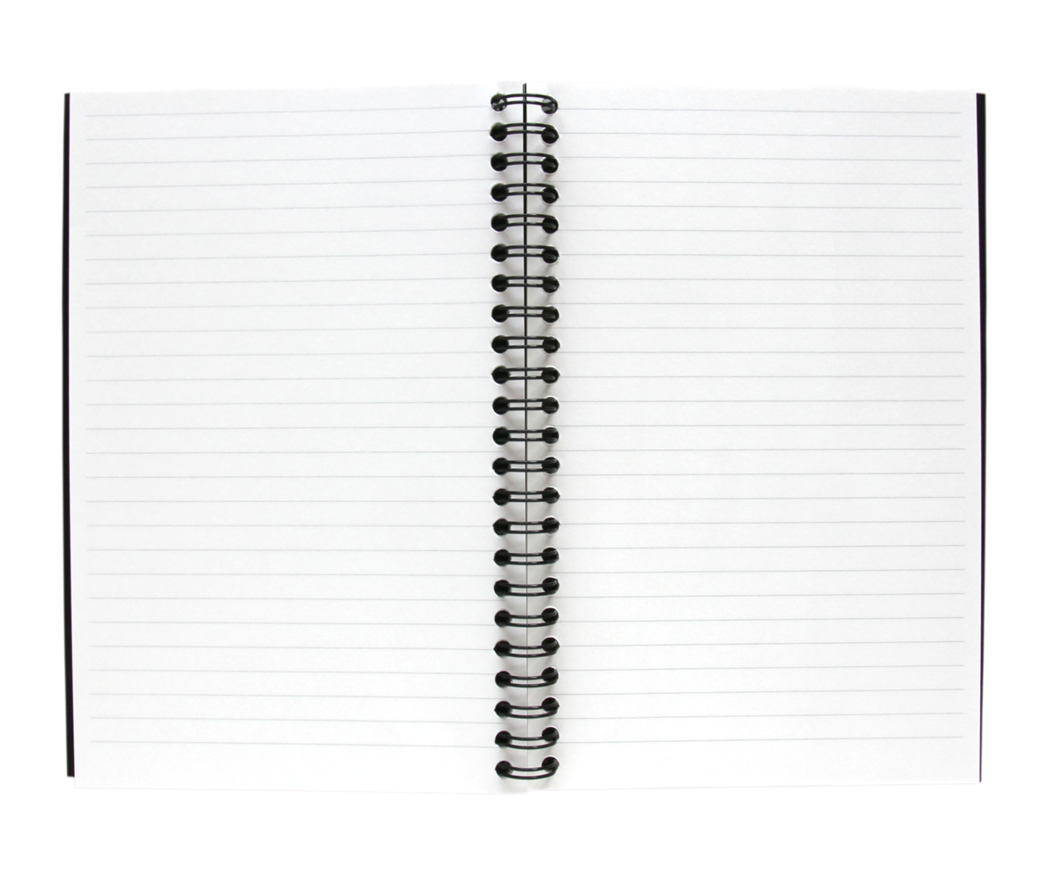 cuaderno en blanco png