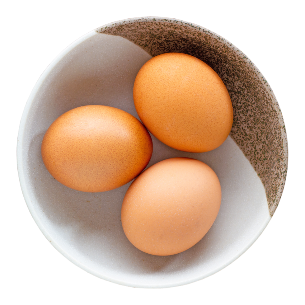 Eggs in the bowl png
