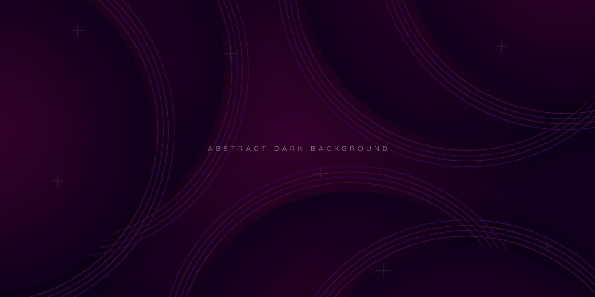 Modern abstract dynamic shape background in dark purple gradation. Perfectly used for landing pages, websites, banners, posters, events, etc. Eps10 vector illustration