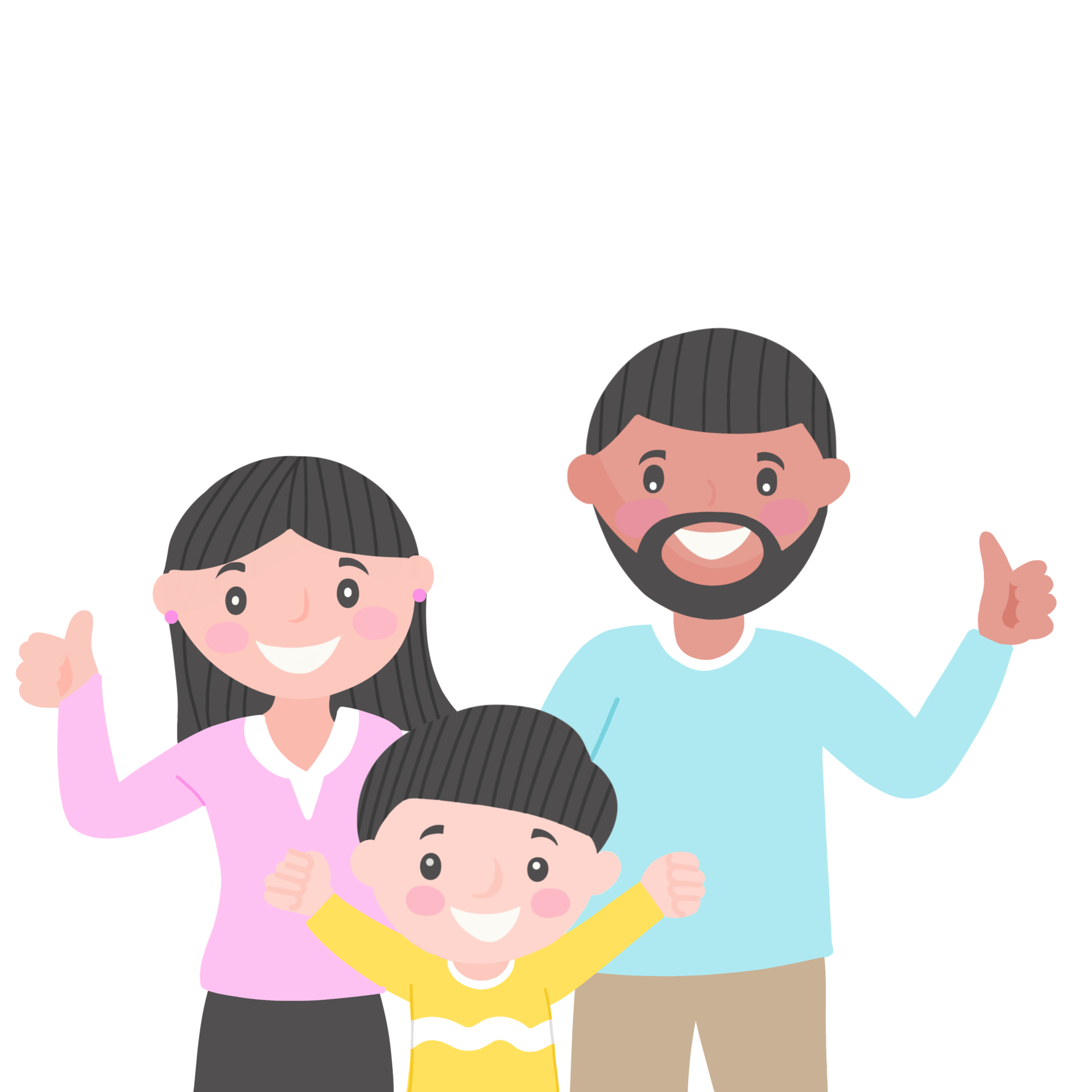 Happy Family PNG Free Images with Transparent Background - (2,536 Free  Downloads)