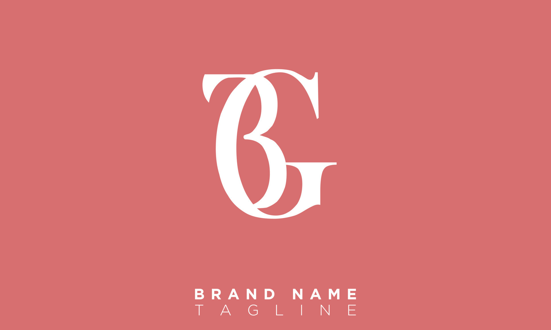 Alphabet letters Initials monogram logo BG, GB, B and G 9889771 Vector