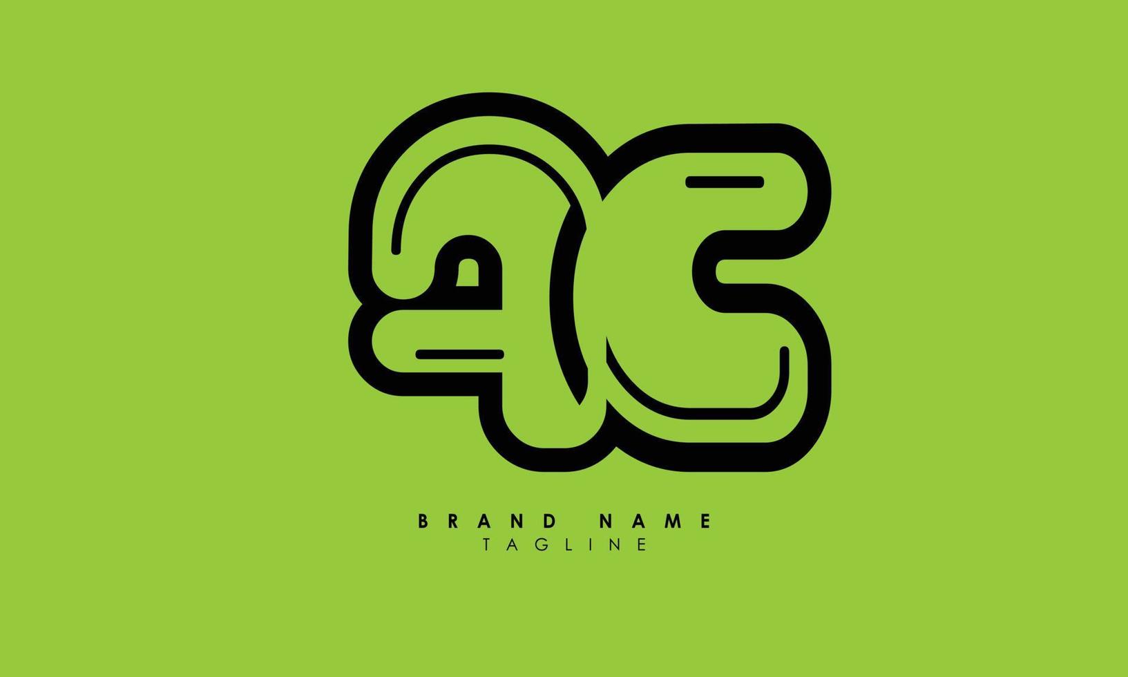 Alphabet letters Initials monogram logo FC, CF, F and C vector