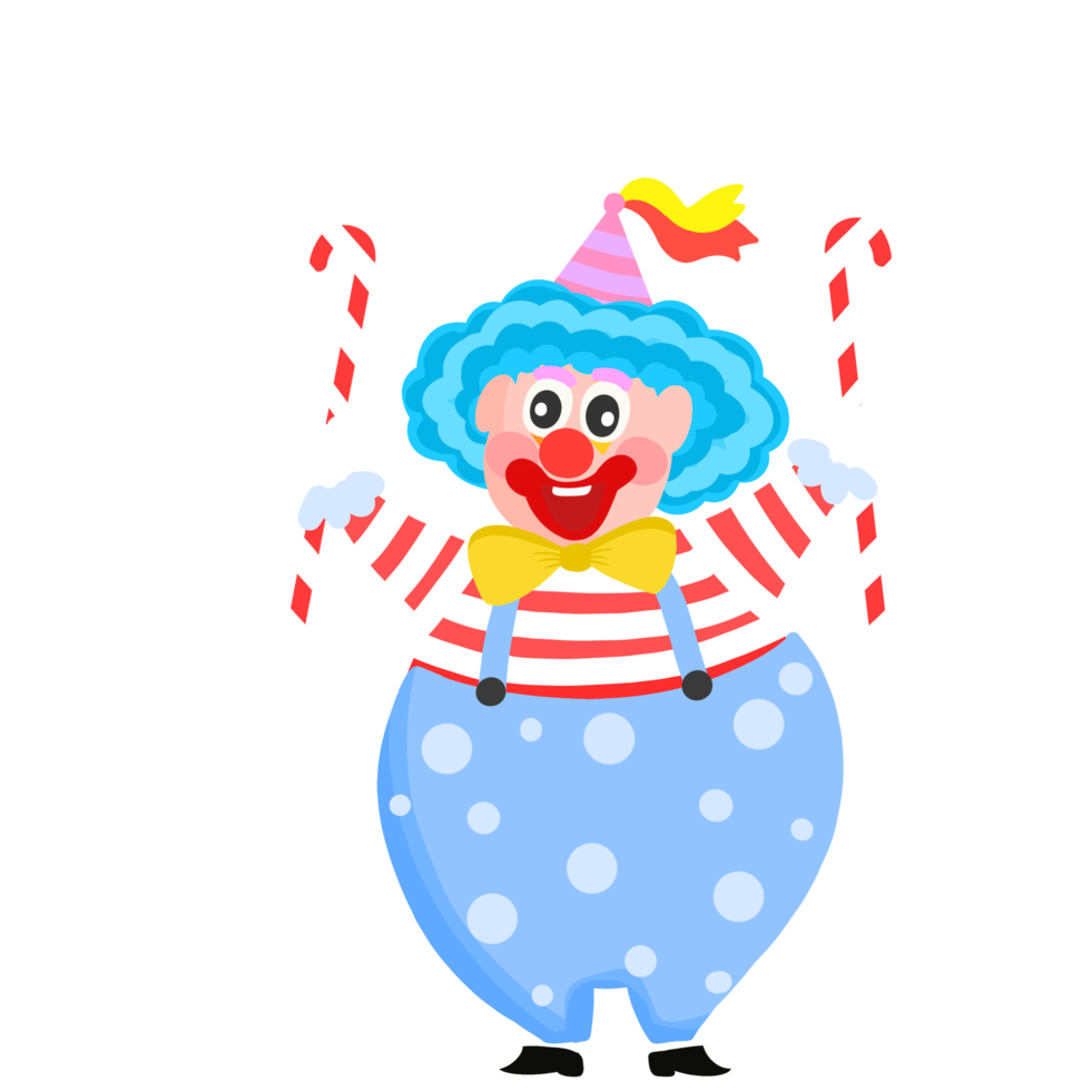 dessin animé du personnage de clown png