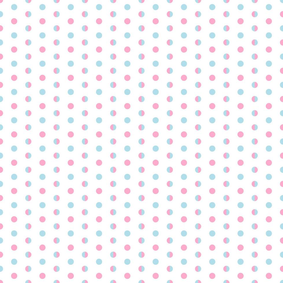 pink dots pattern for background vector