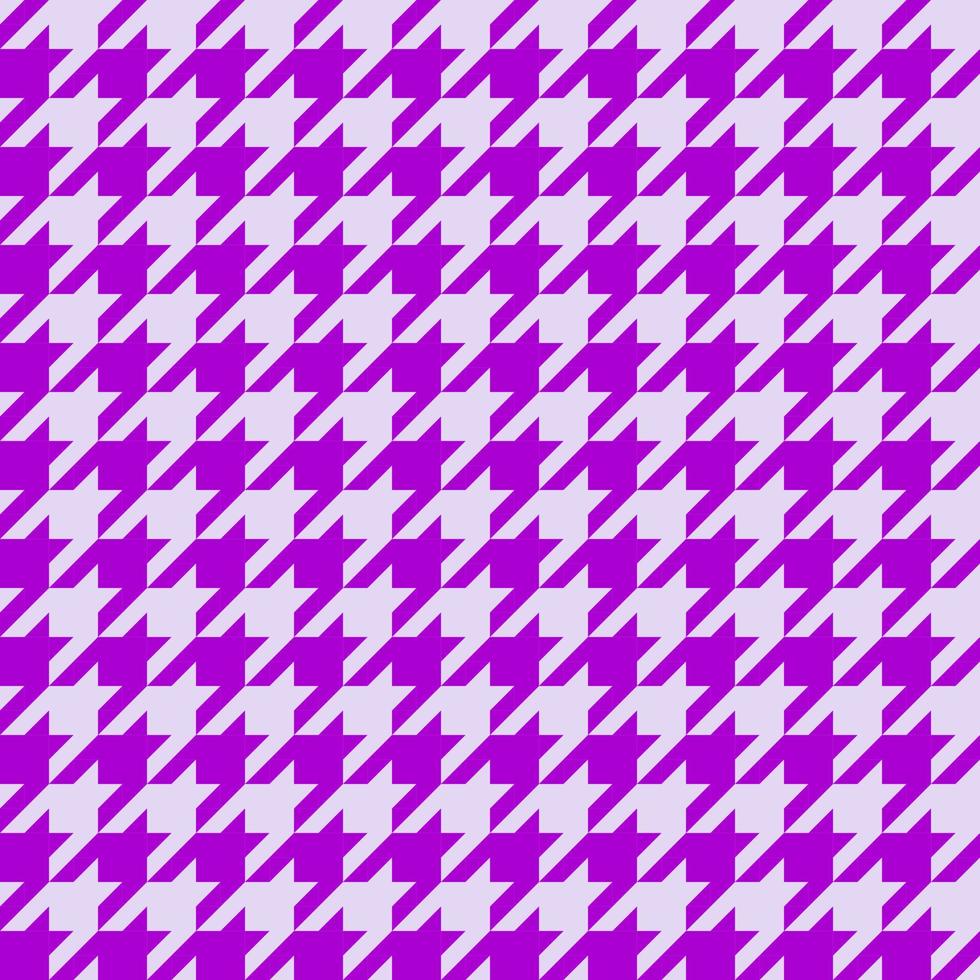 purple seamless surface pattern design with houndstooth vector