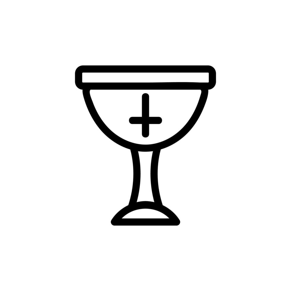 magic bowl icon vector. Isolated contour symbol illustration vector