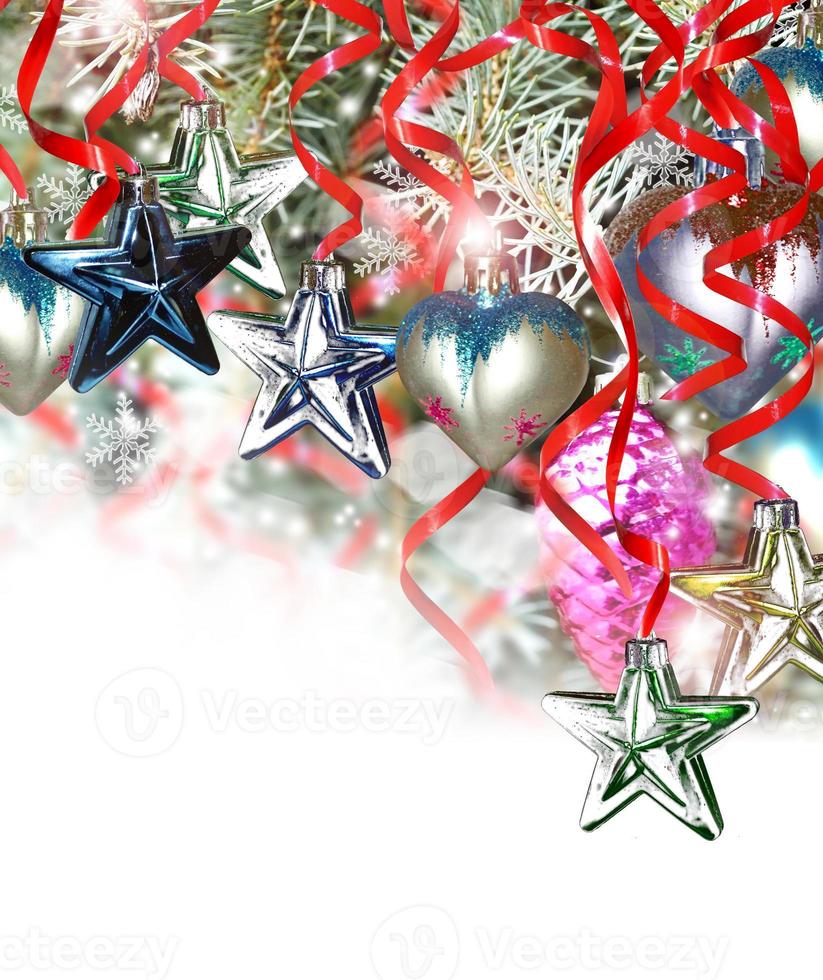 Christmas tree and toys photo