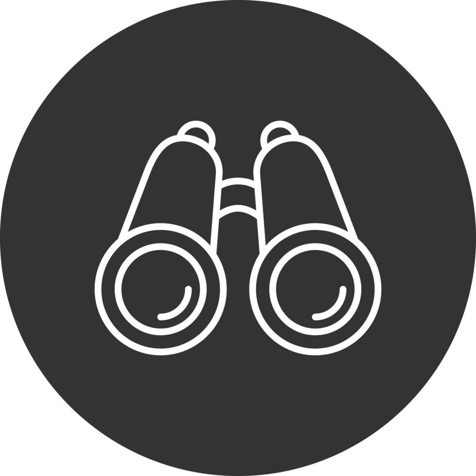 Binocular Line Inverted Icon 9893047 Vector Art at Vecteezy