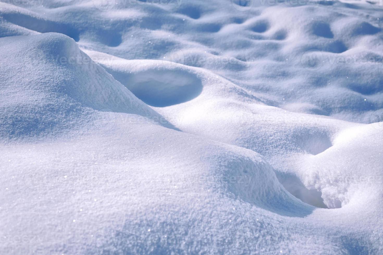 Background. Winter landscape. The texture of the snow photo