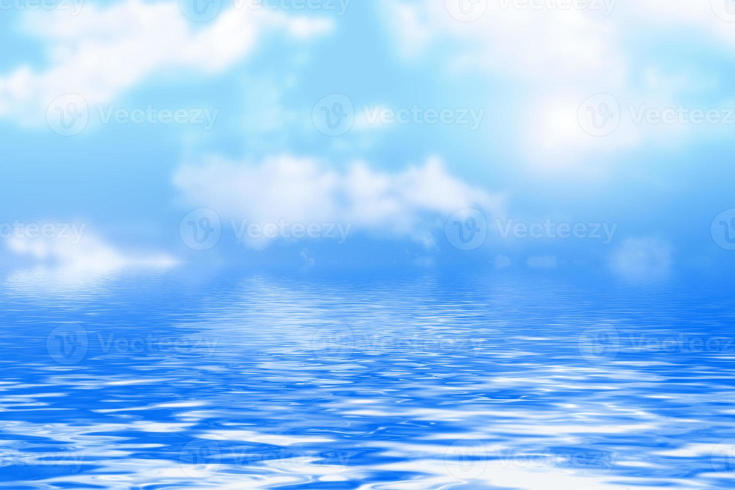 Blue and bright sky photo