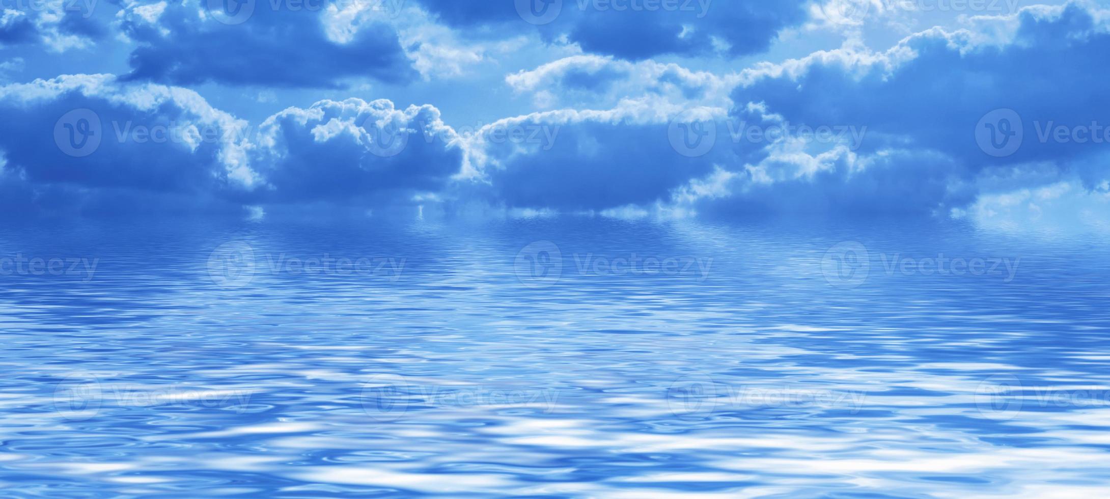 Blue and bright sky photo