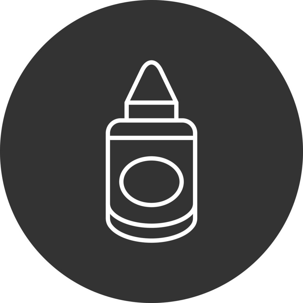 Mustard Line Inverted Icon vector