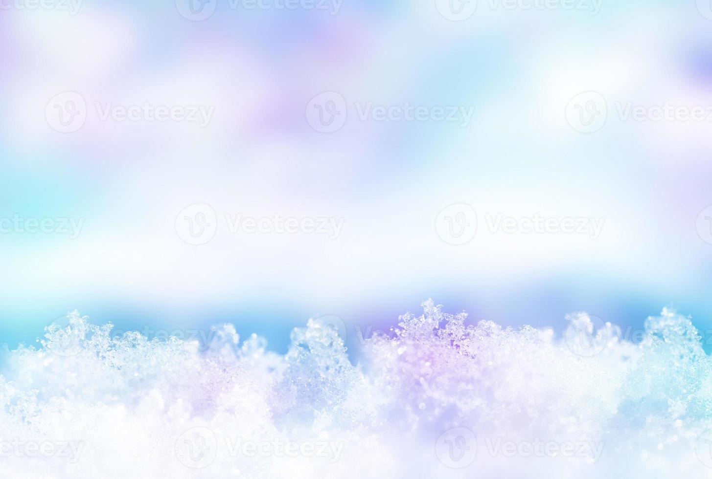 Background of snow. Winter landscape. The texture of the snow photo