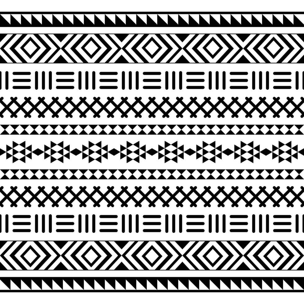 Seamless ethnic and aztec tribal pattern. Background for fabric, wallpaper, card template, wrapping paper, carpet, textile, cover. ethnic style pattern vector