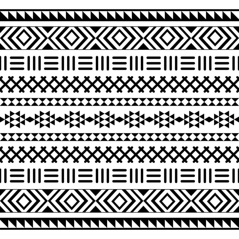 Seamless ethnic and aztec tribal pattern. Background for fabric, wallpaper, card template, wrapping paper, carpet, textile, cover. ethnic style pattern vector