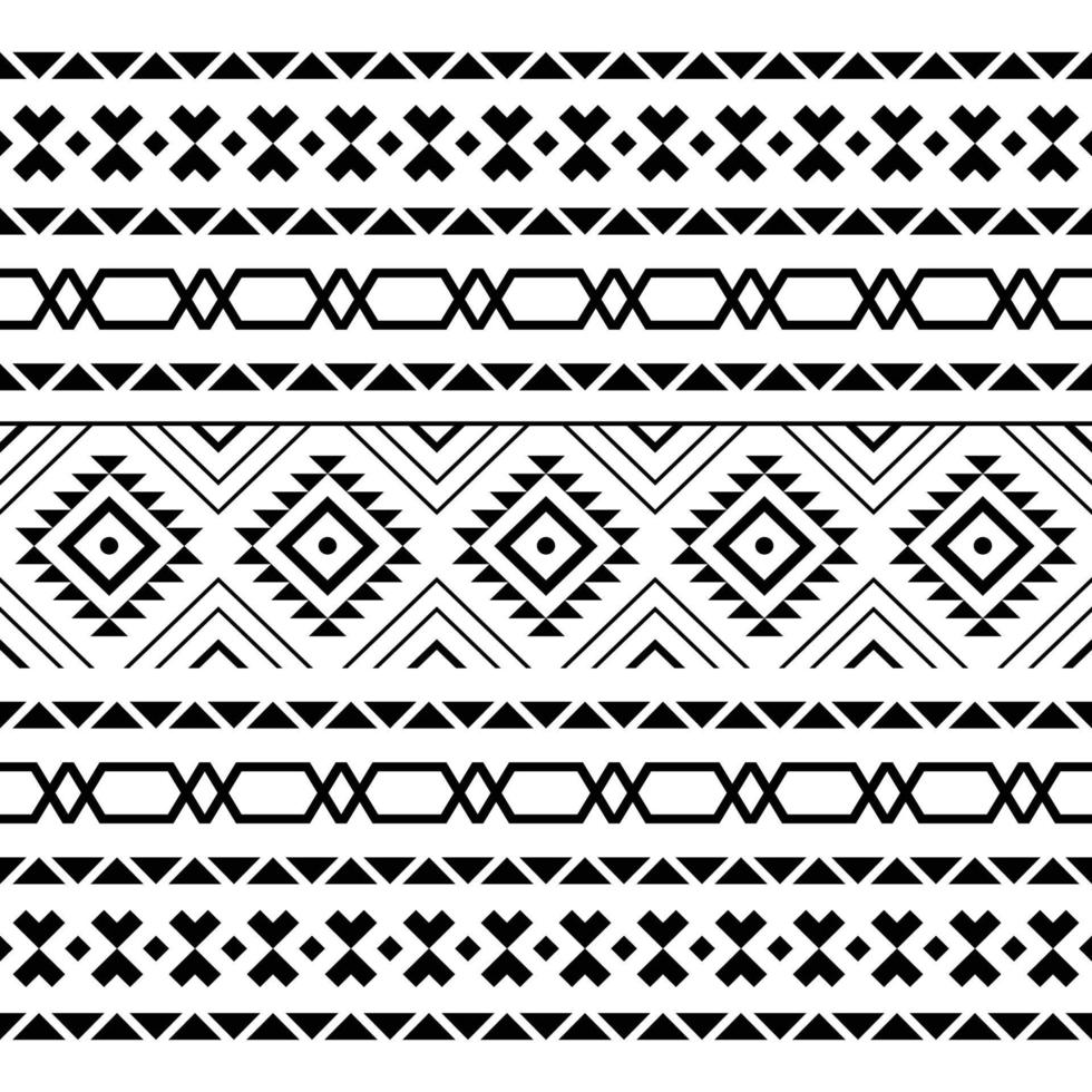 Seamless ethnic and aztec tribal pattern. Background for fabric, wallpaper, card template, wrapping paper, carpet, textile, cover. ethnic style pattern vector