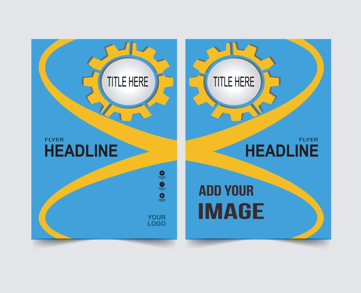 rate Book Cover Design Template in A4. Can be adapt to Brochure, Annual Report, Magazine,Poster, Business Presentation, Portfolio, Flyer, Banner, Website. vector