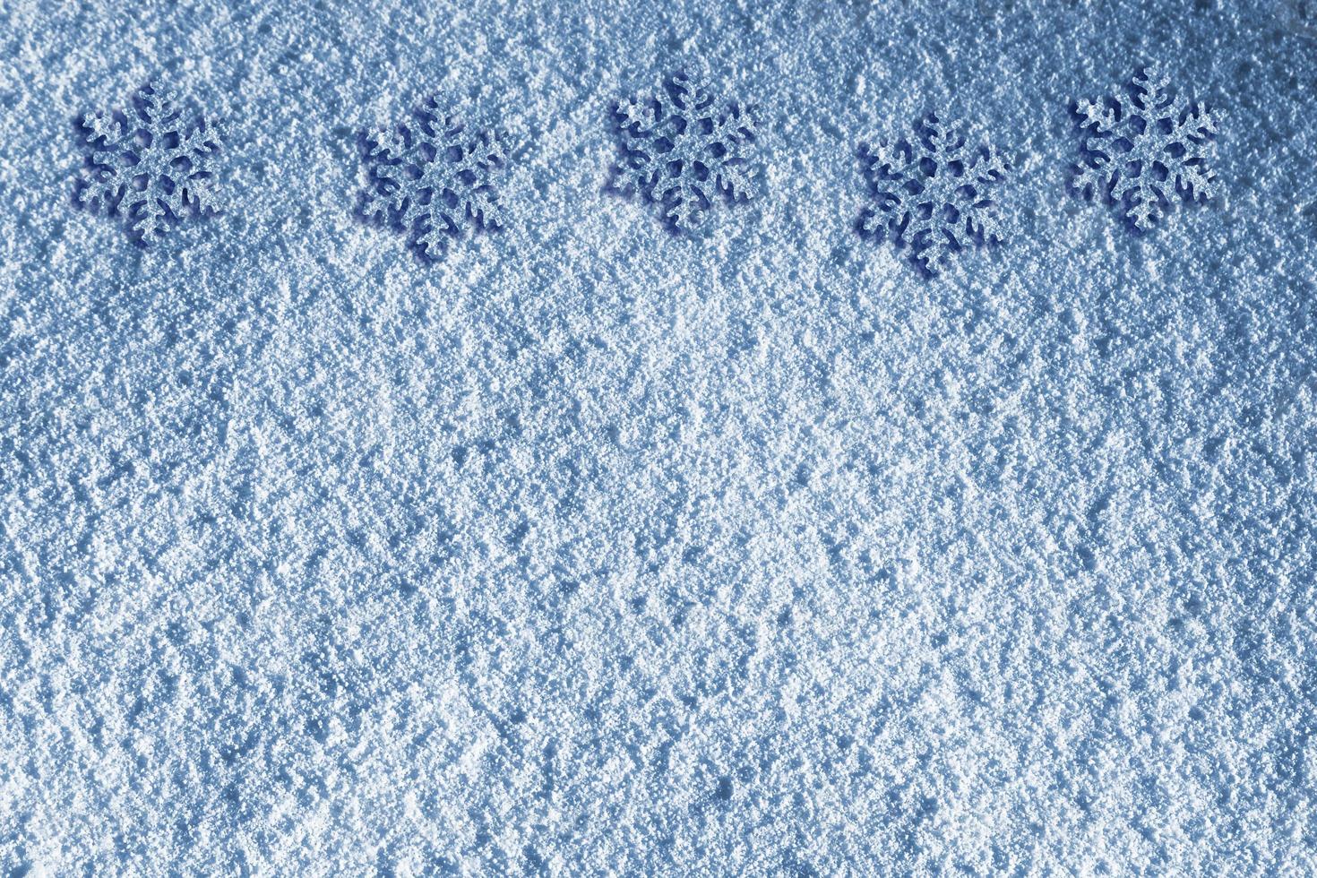 abstract background of snowflakes photo