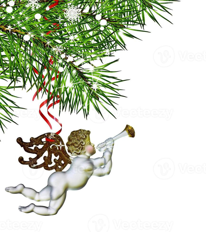 Christmas Tree and Angel photo