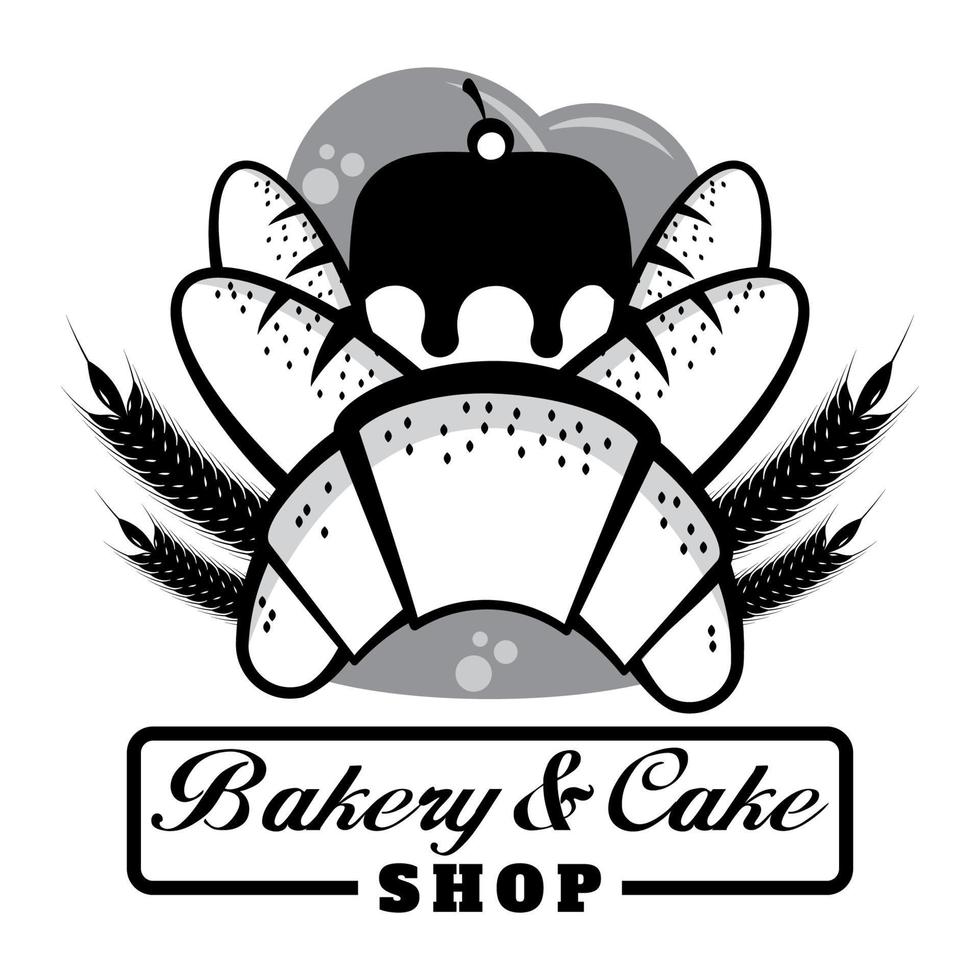 Bakery and Cake Logos vector
