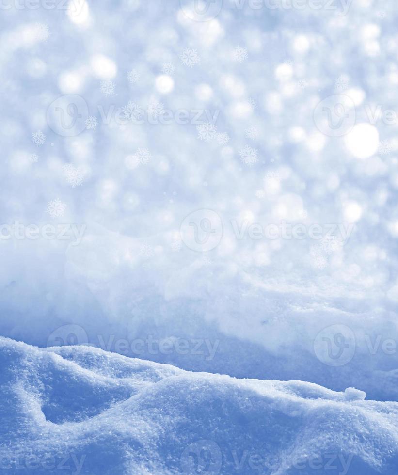 Background. Winter landscape. The texture of the snow photo