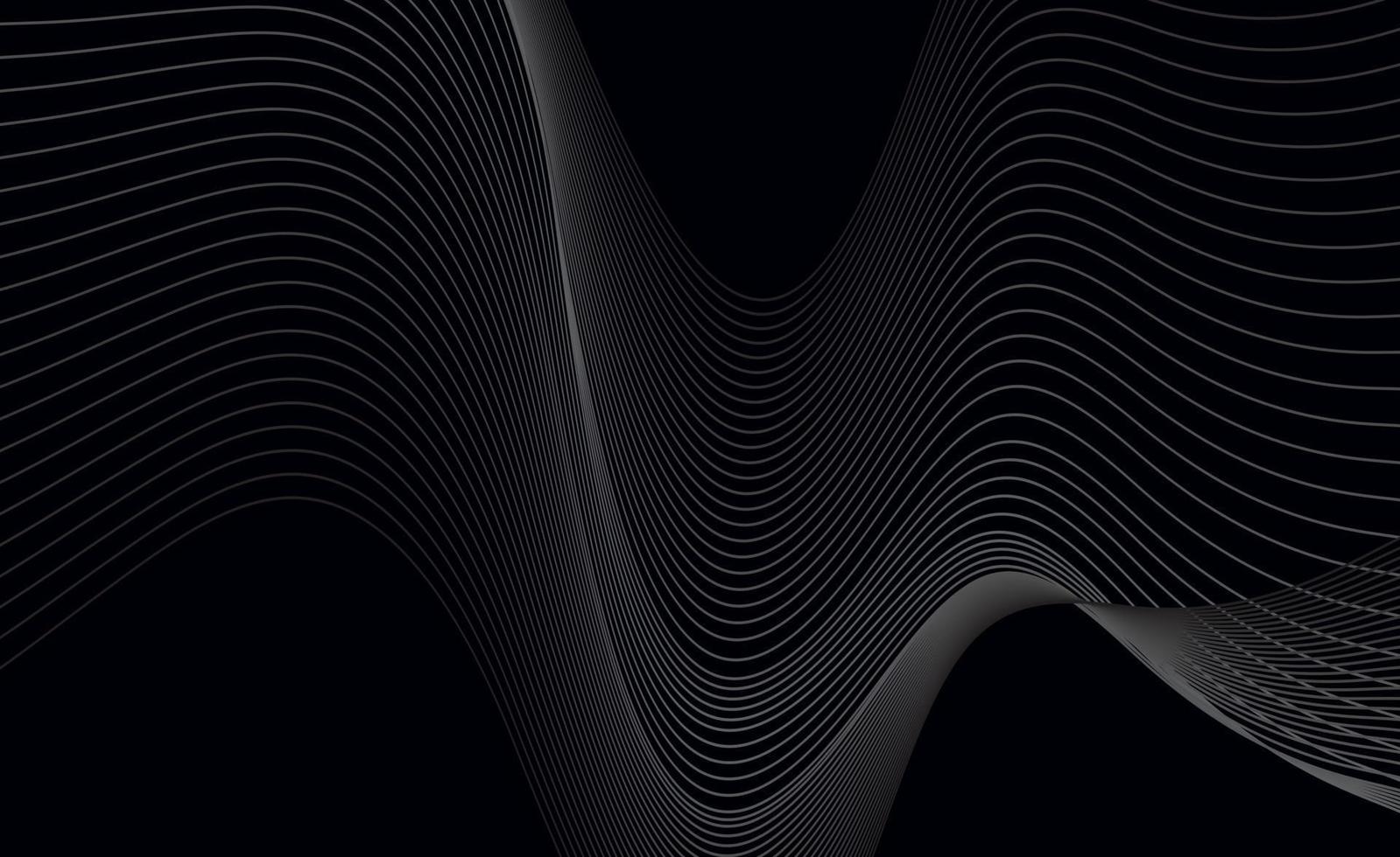 Tech background with abstract wave lines. abstract background with business lines vector