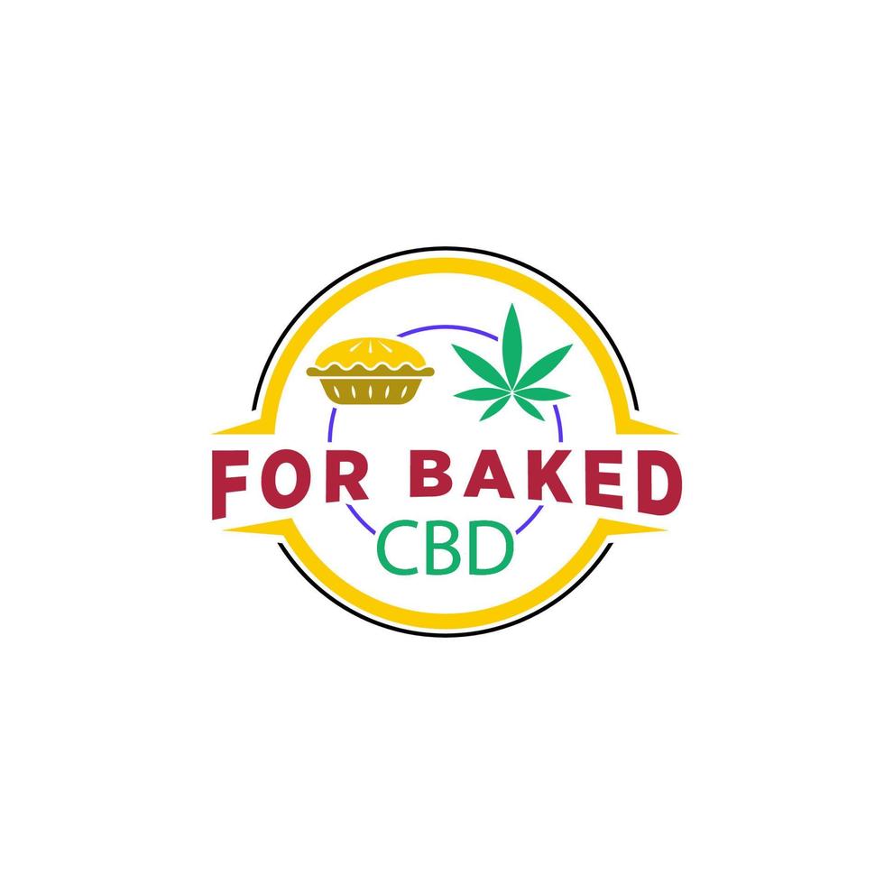 CBD logo design vector