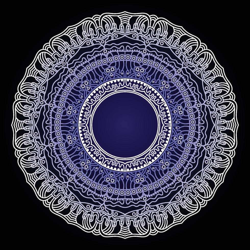 luxury ornamental mandala design background vector