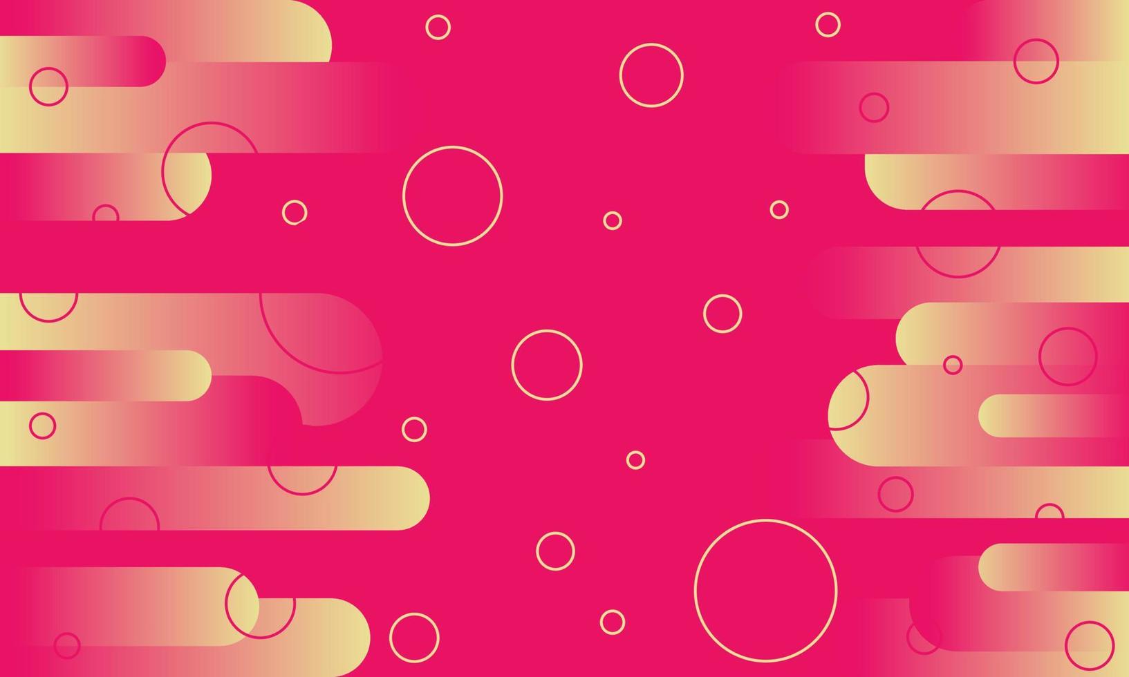 Abstract pink geometric shape background template for banner or poster vector