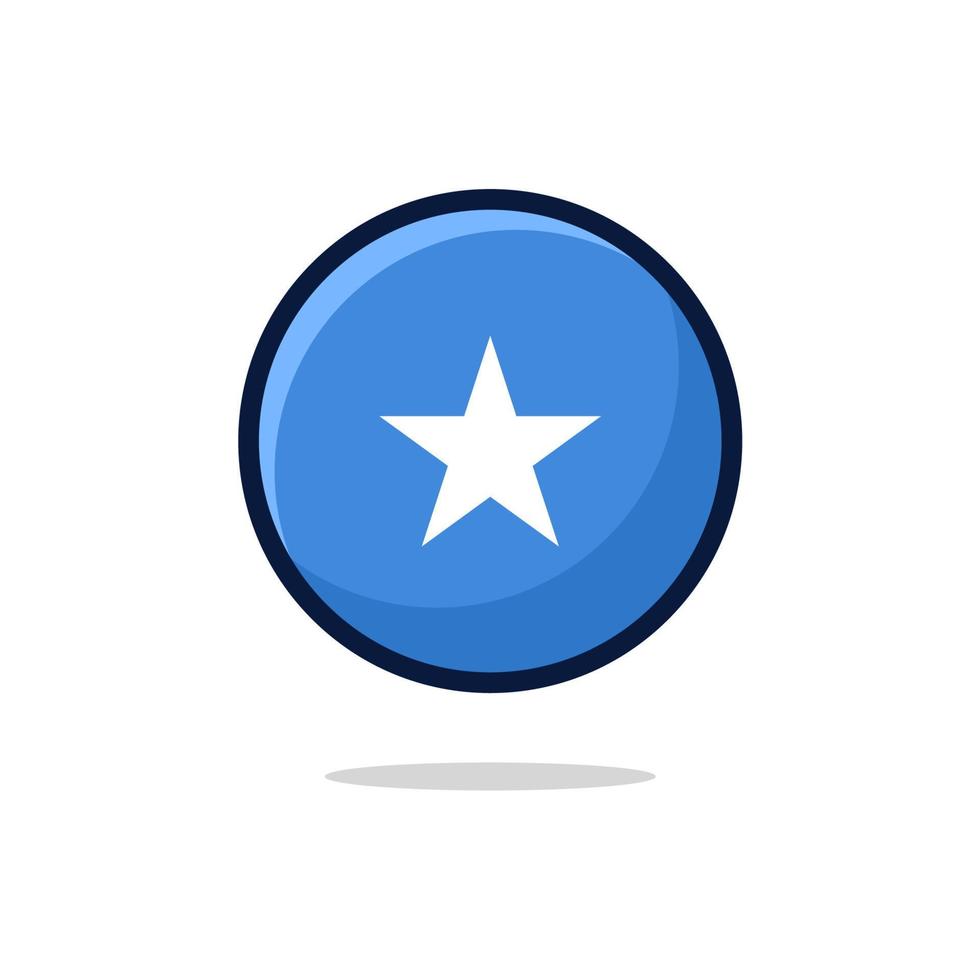 Somalia Flag Icon vector