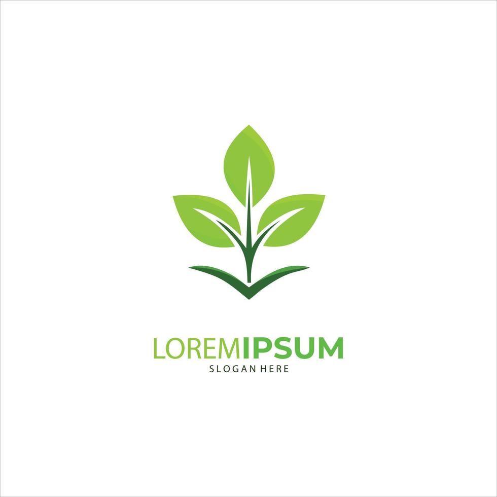 Nature creative symbol organic concept. Leaf icon, Corporate identity logotype, company graphic design vector