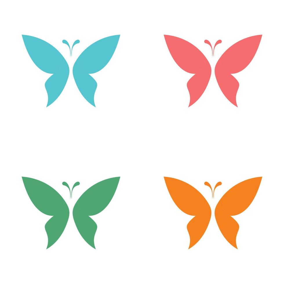Butterfly Icon Vector Art Illustration