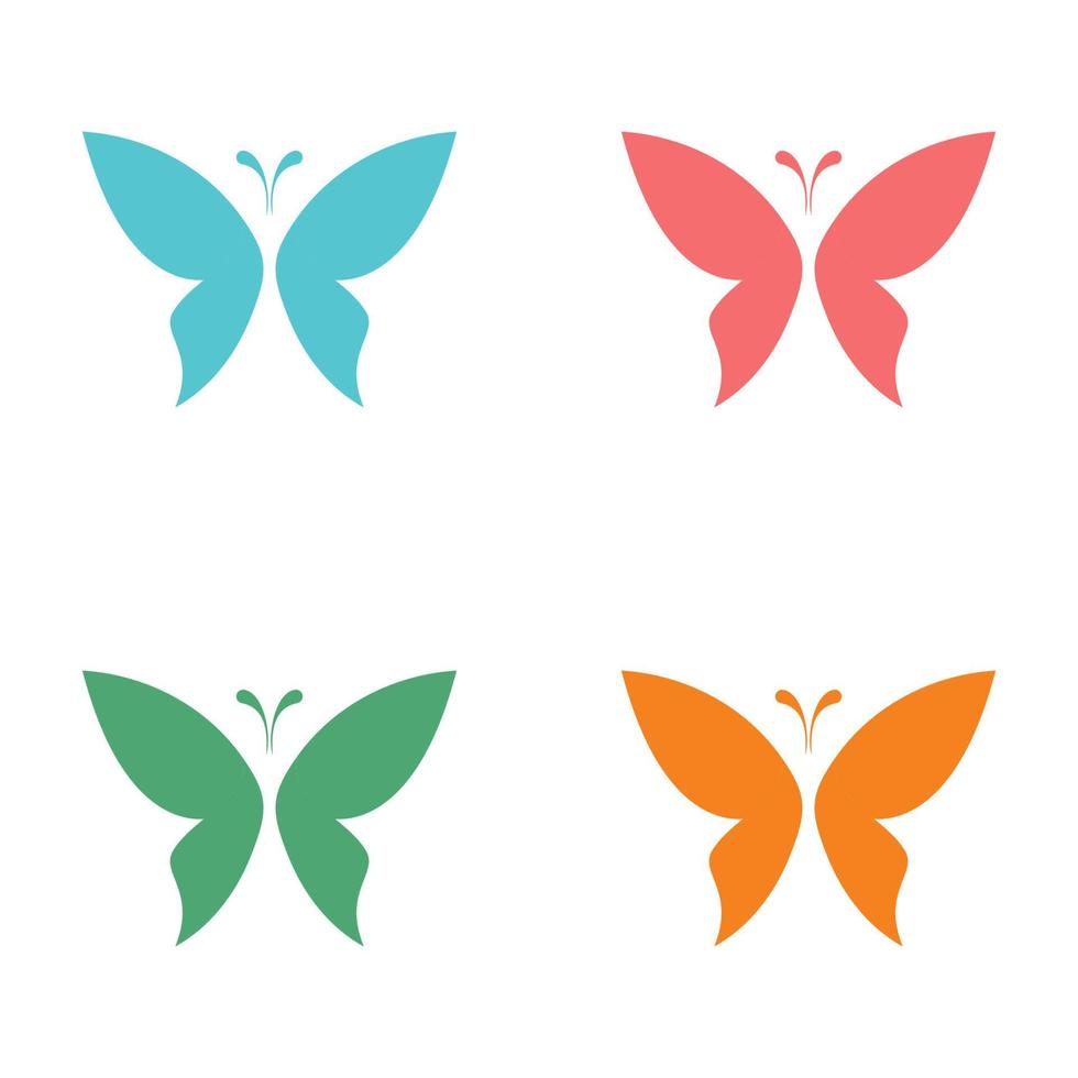 Butterfly Icon Vector Art Illustration