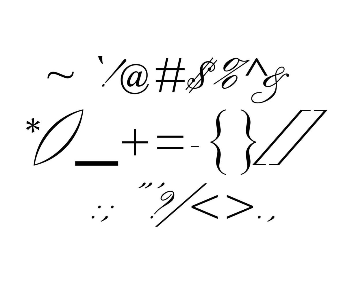 conjuntos de símbolo vector