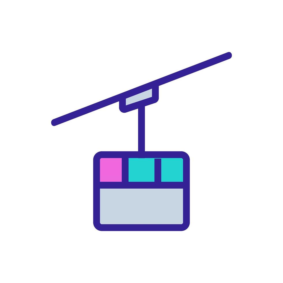 communication receiver icon vector outline illustration