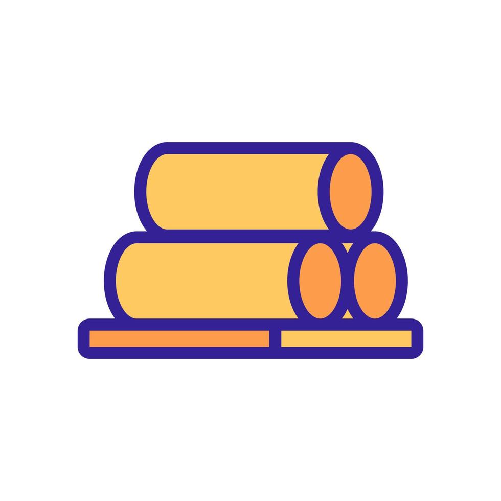 nori sheets icon vector outline illustration