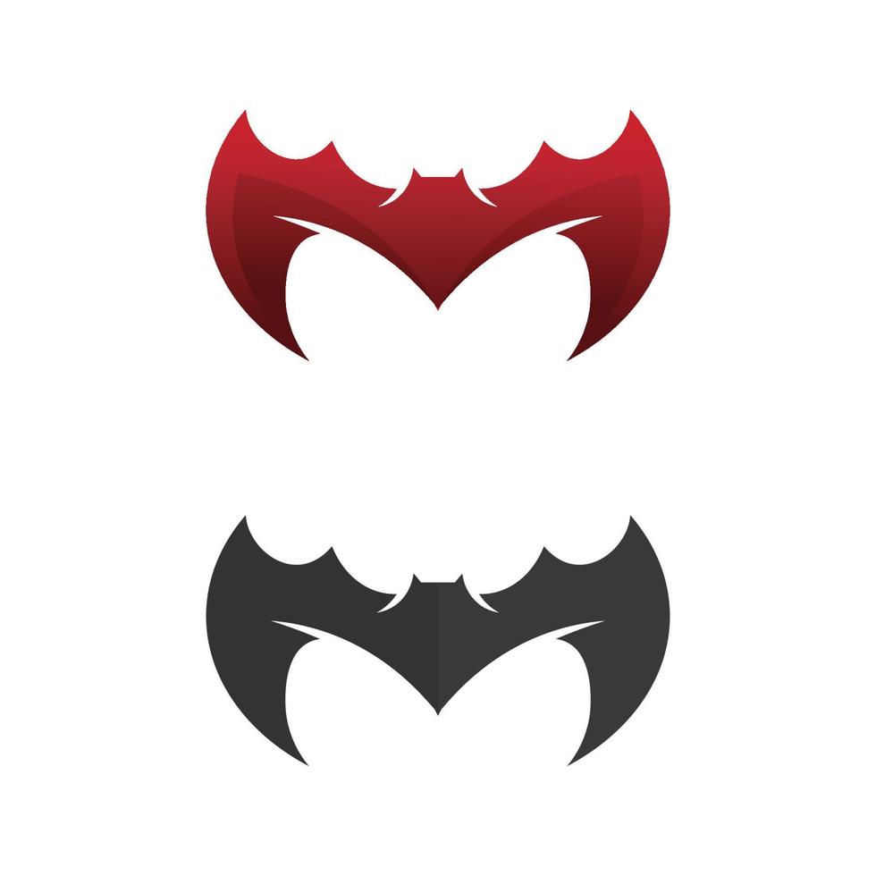 Bat logo animal and vector, wings, black, halloween, vampire, gothic, illustration, design bat icon vector