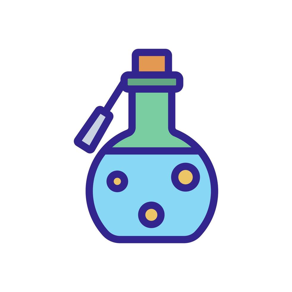 magic potion icon vector outline illustration