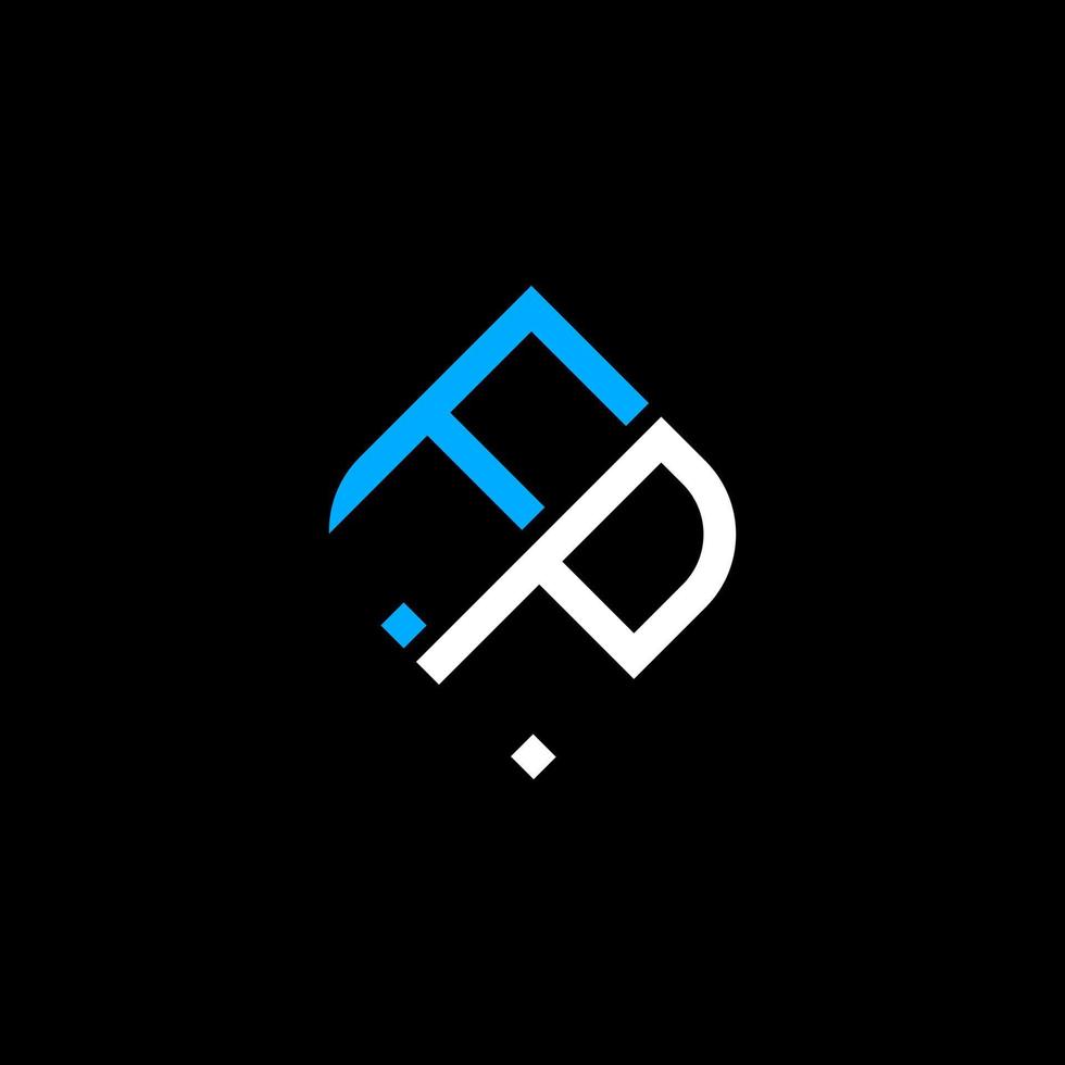 FP letter logo creative design with vector graphic