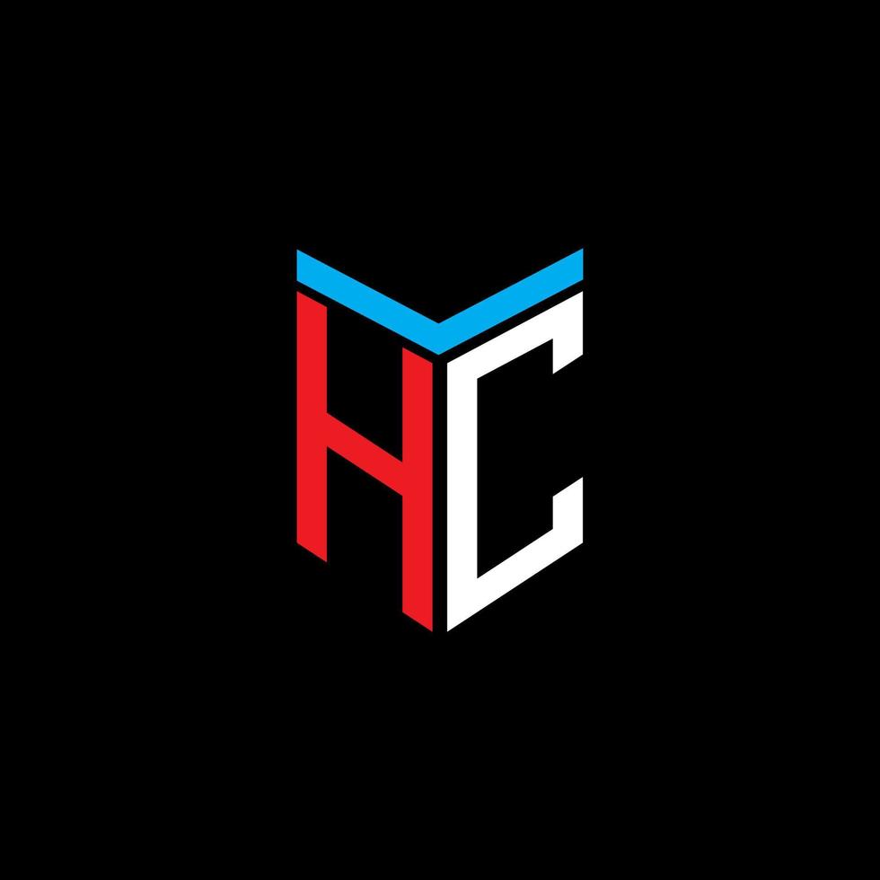 HC letter logo creative design with vector graphic