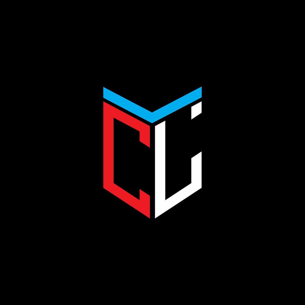 CL letter logo creative design with vector graphic